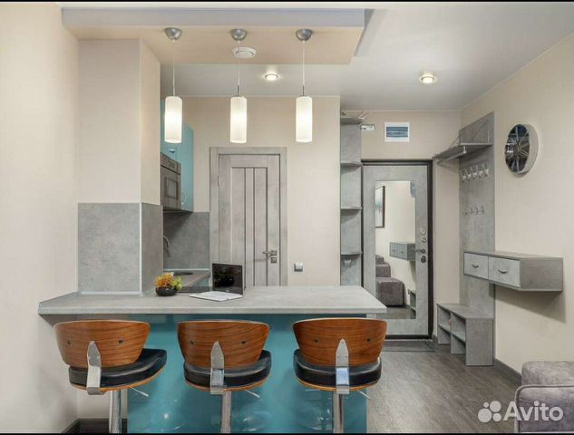 

Квартира-студия, 28 м², 2 кровати