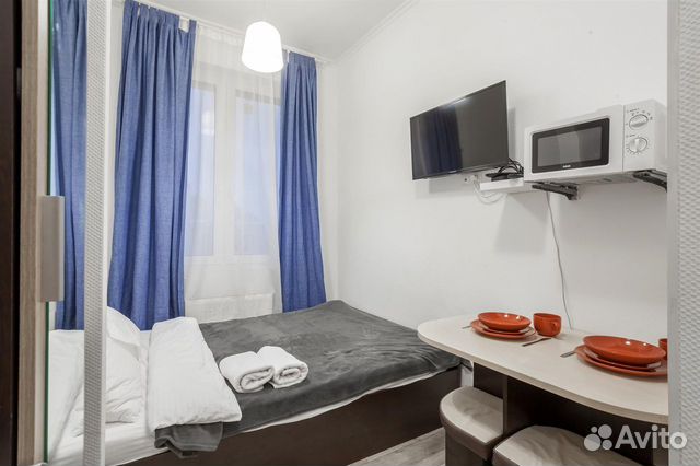 

Квартира-студия, 14 м², 1 кровать