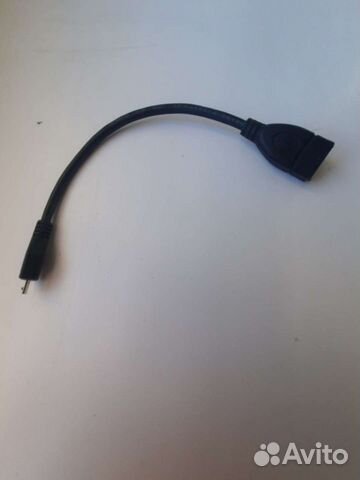 Переходник кабель OTG с micro usb на usb