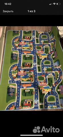 Детский игровой коврик