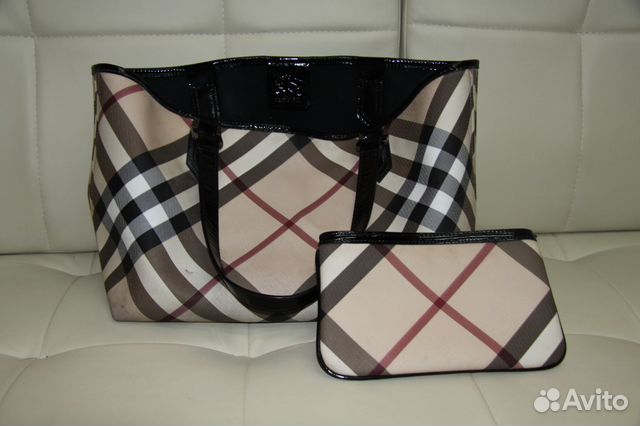 Сумка Burberry оригинал в очень хорошем состоянии