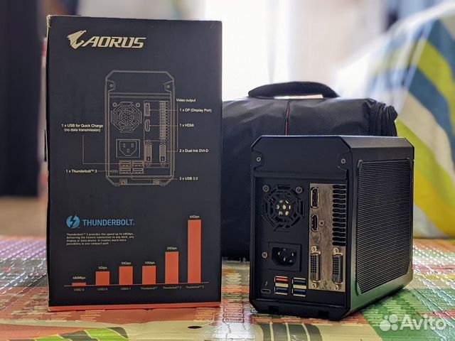 Внешняя видеокарта Aorus Gaming Box GTX 1070 8Gb