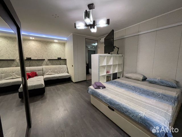 

1-к. квартира, 41 м², 2 кровати