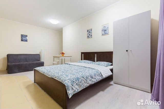 

Квартира-студия, 26 м², 2 кровати