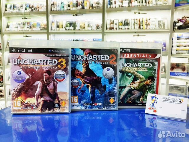 Коллекция Uncharted на PS3