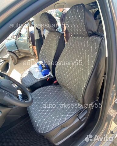 Чехлы лён на сиденья