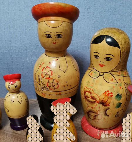 Матрешка семеновская СССР, есть редкие