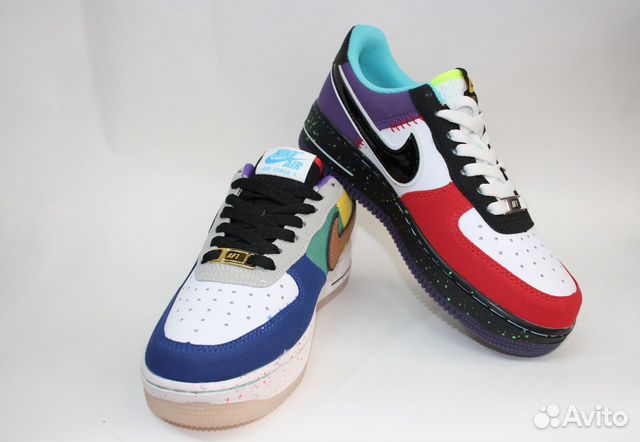 Кроссовки Nike Air Force 1 Low разноцветные