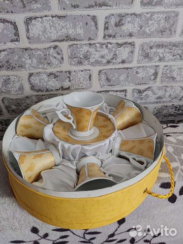 Чайный/кофейный сервиз фарфор Япония