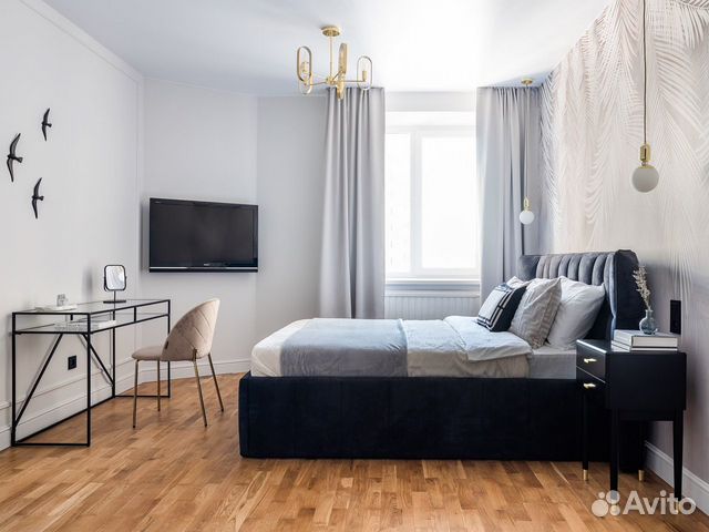 

1-к. квартира, 45 м², 2 кровати