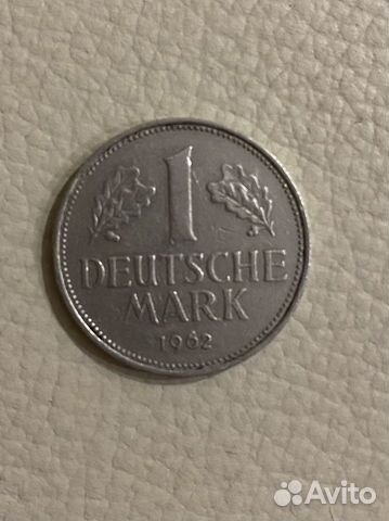 1 deutsche mark 1962 года