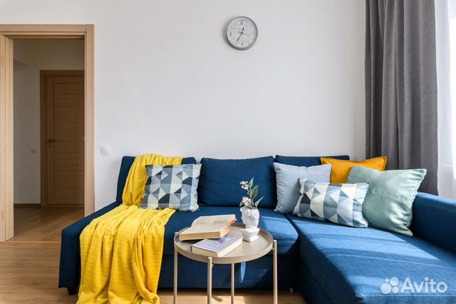 

1-к. квартира, 42 м², 2 кровати