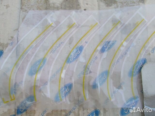 Наклейка порога антигравийная Ford Fiesta 2008