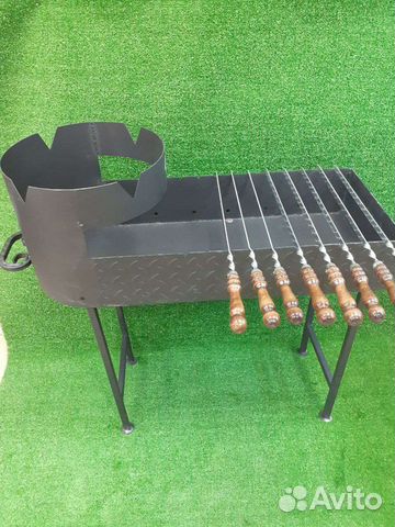 Мангал с подказанником, разборные ножки
