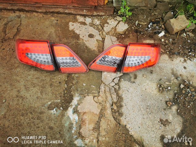 Задние фанари тойота королла 150