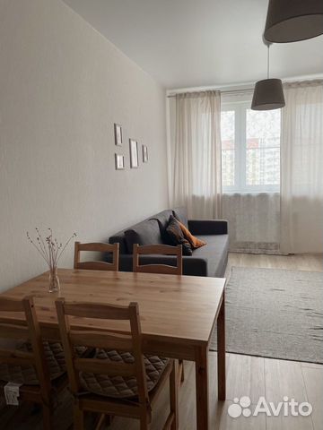 

1-к. квартира, 40 м², 2 кровати