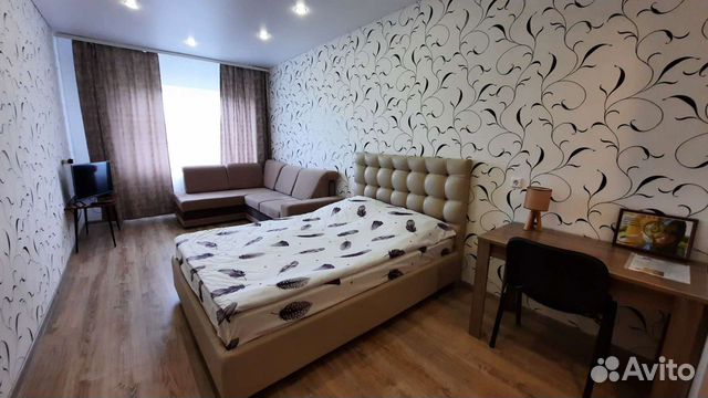 

1-к. квартира, 45 м², 3 кровати