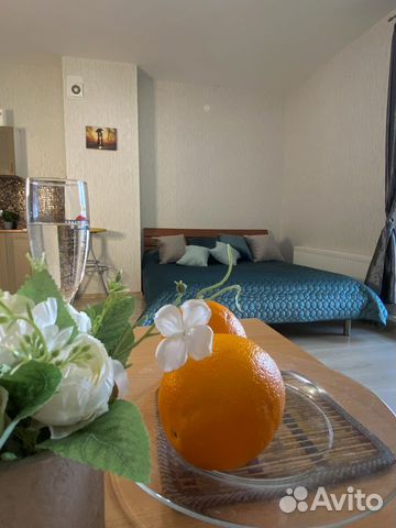

Квартира-студия, 42 м², 2 кровати
