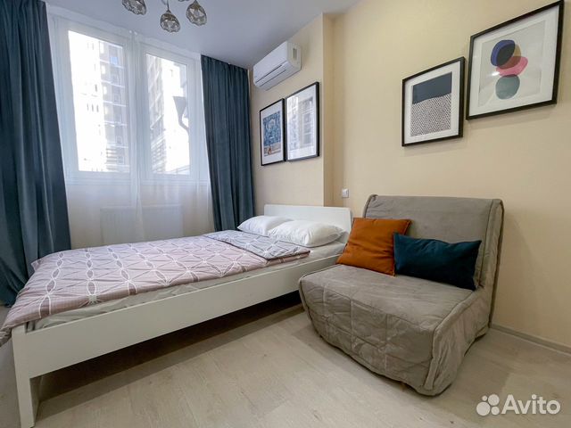 

Квартира-студия, 23 м², 2 кровати