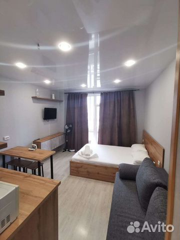 

Квартира-студия в апарт-отеле, 22 м², 2 кровати