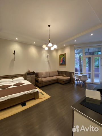 

Квартира-студия, 40 м², 2 кровати