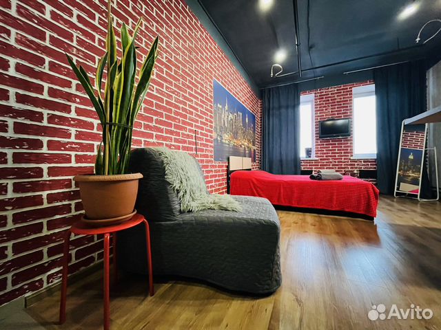 

Квартира-студия, 30 м², 1 кровать