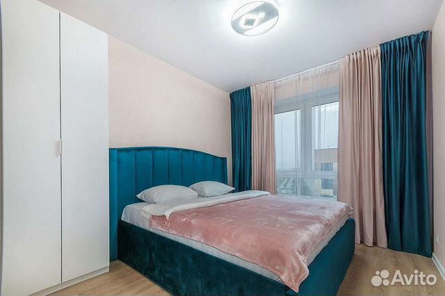 

1-к. квартира, 38 м², 2 кровати