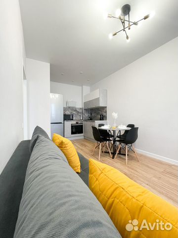 

1-к. квартира, 35,5 м², 2 кровати