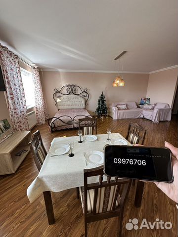 

Квартира-студия, 54 м², 2 кровати