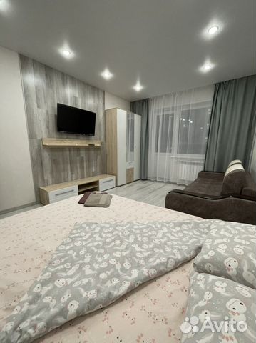 

1-к. квартира, 45 м², 2 кровати