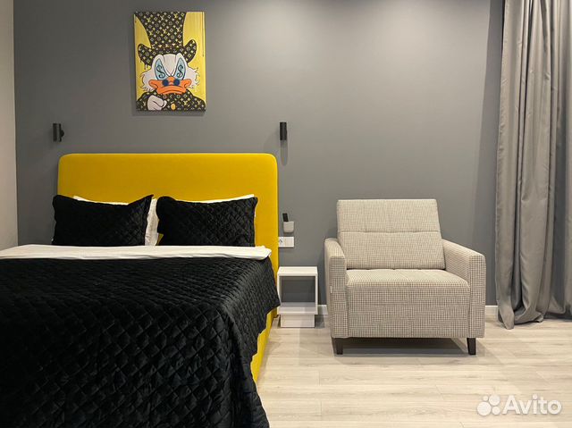 

Квартира-студия, 28 м², 2 кровати