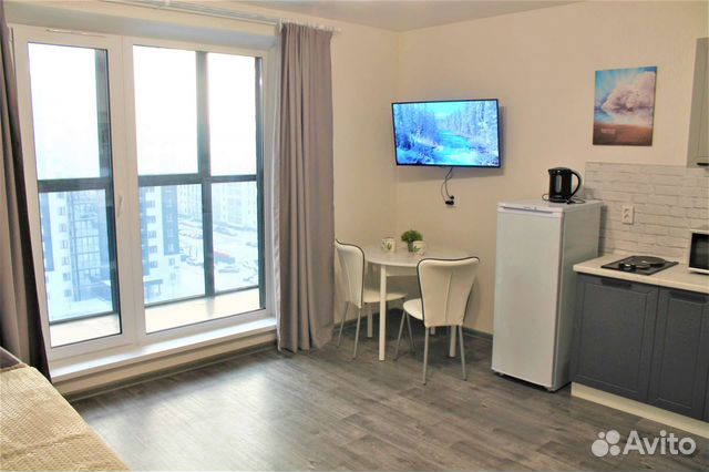 

Квартира-студия, 30 м², 1 кровать