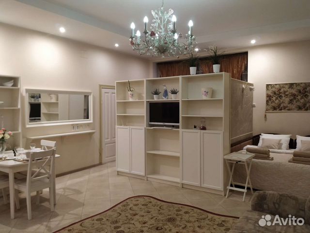 

Квартира-студия, 55 м², 2 кровати