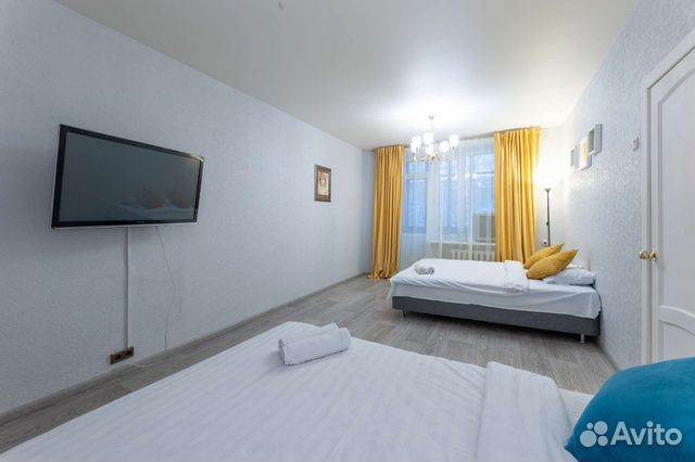 

1-к. квартира, 34 м², 3 кровати