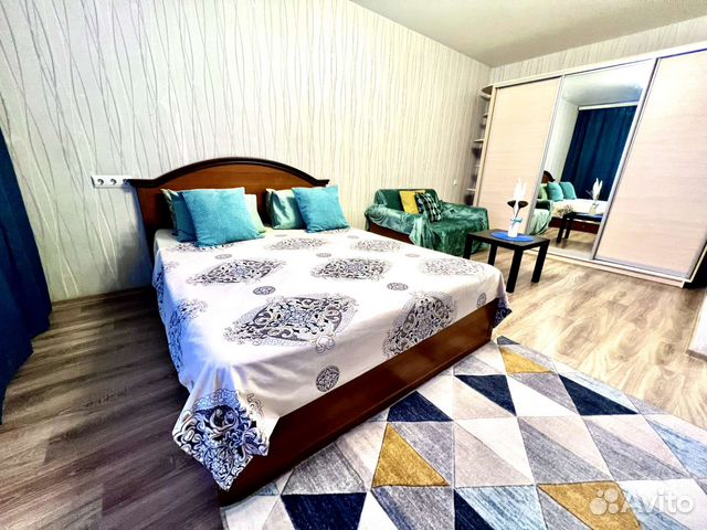 

1-к. квартира, 47 м², 2 кровати