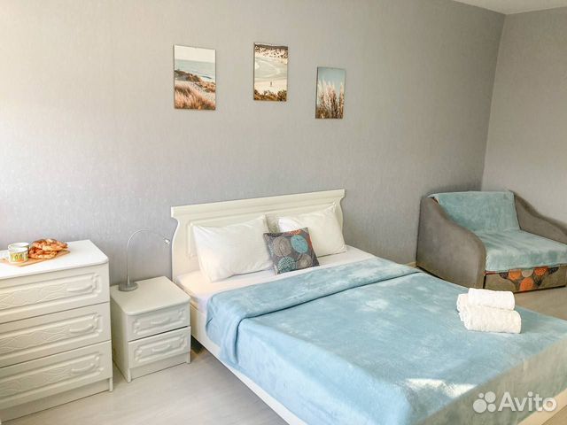 

1-к. квартира, 38 м², 2 кровати