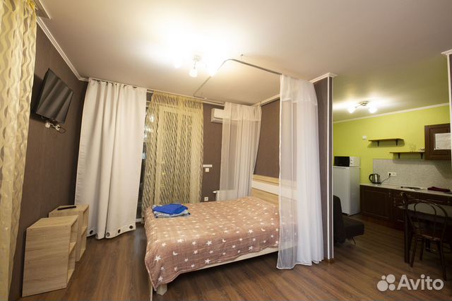 

Квартира-студия, 45 м², 3 кровати