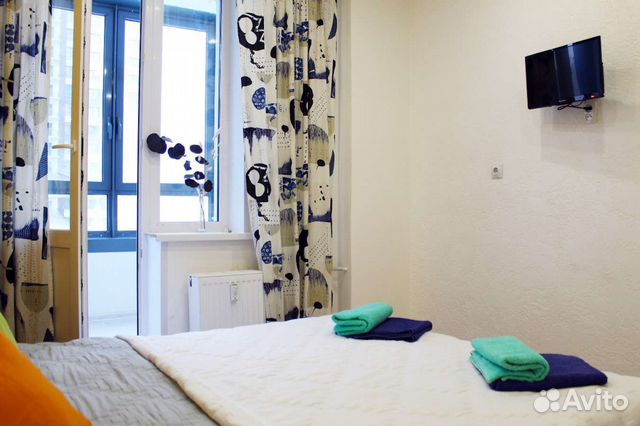

Квартира-студия, 25 м², 2 кровати