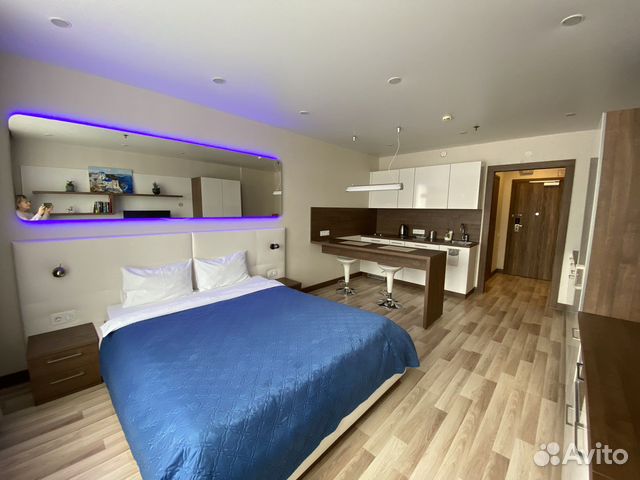 

Квартира-студия, 29 м², 1 кровать