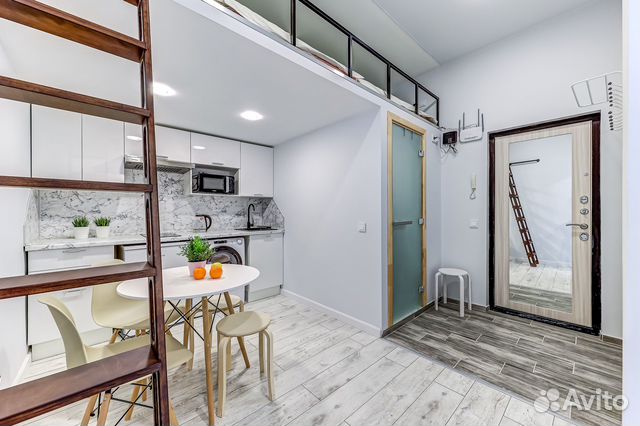 

Квартира-студия, 34 м², 3 кровати