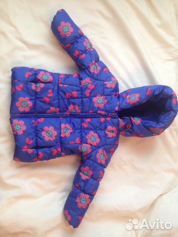 Куртка для девочки 12-18м Куртка для девочки 12-18м