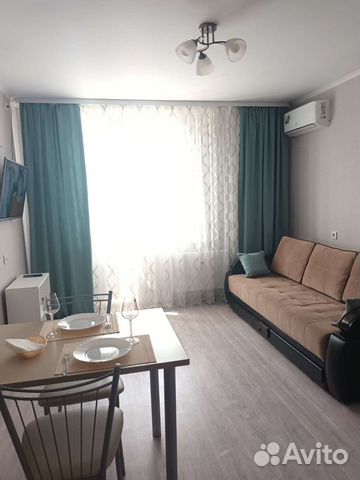 

Квартира-студия, 30 м², 2 кровати