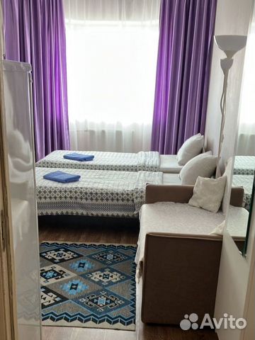 

Квартира-студия, 25 м², 3 кровати