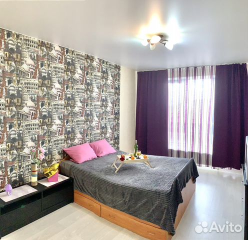 

1-к. квартира, 46 м², 1 кровать