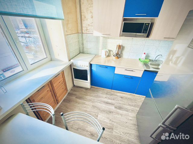 

1-к. квартира, 46 м², 2 кровати