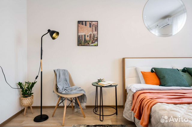 

Квартира-студия, 32 м², 2 кровати