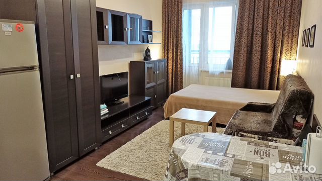 

Квартира-студия, 31 м², 2 кровати