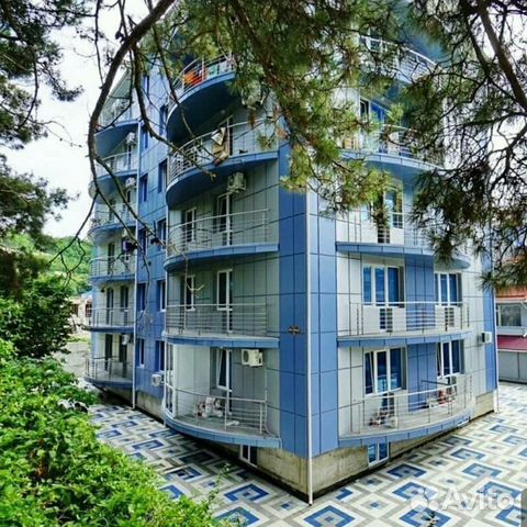 

Квартира-студия, 25 м², 2 кровати