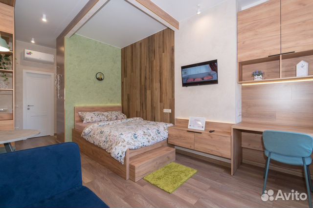 

Квартира-студия, 22 м², 2 кровати