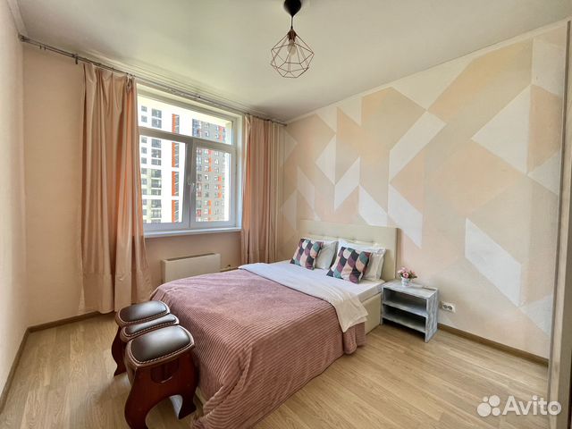 

2-к. квартира, 52 м², 2 кровати